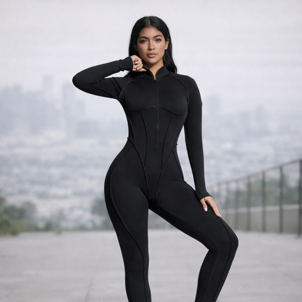 Tibeya Svara™ – Refined Sculpting Jumpsuit