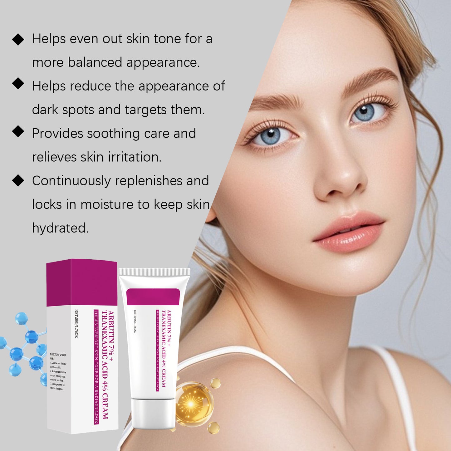 ElarisDerma™ – Advanced Korean Brightening & Blemish Care Cream